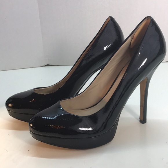 Joan & David Black Patent Leather Stilettos Size 8 - Picture 3 of 8